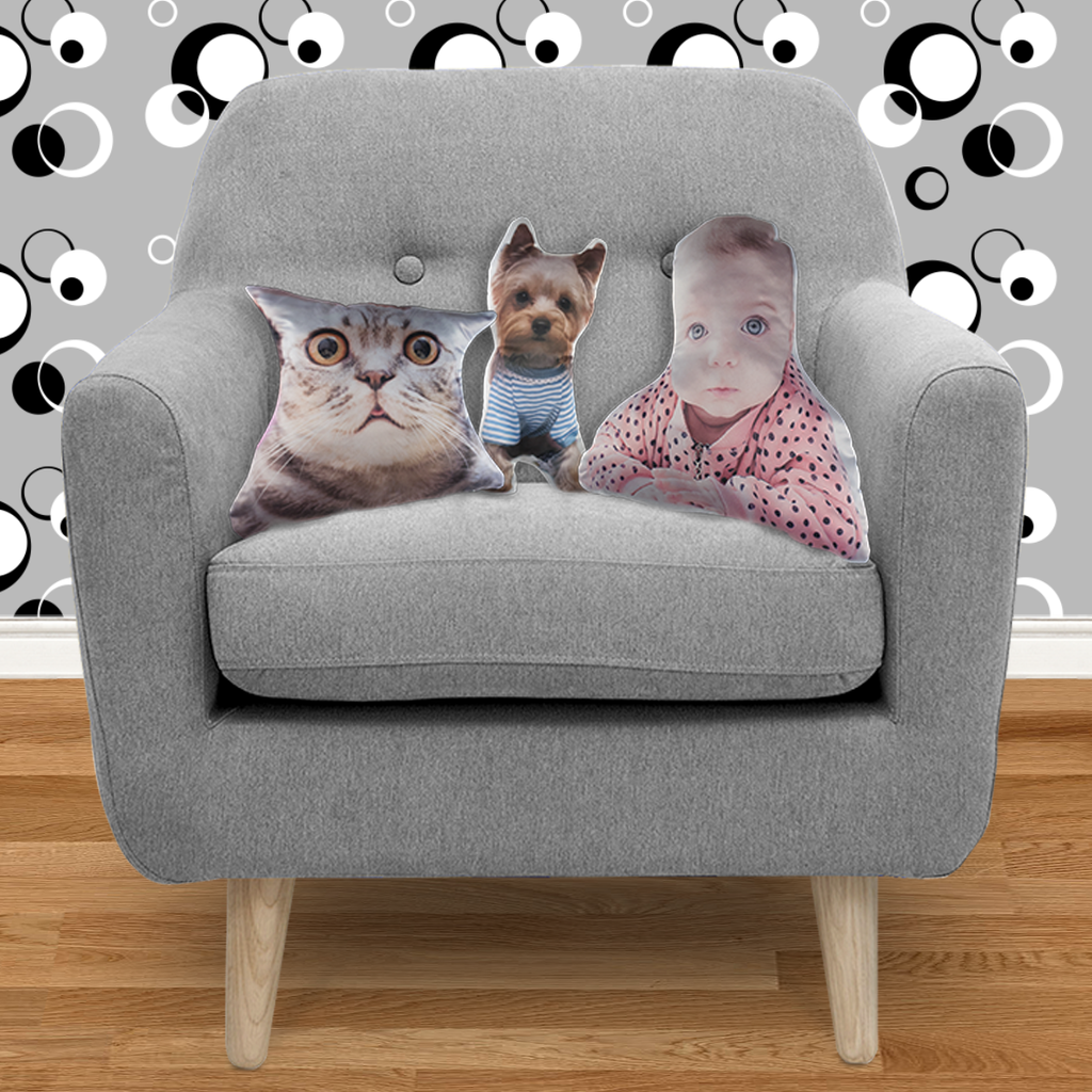 Personalised Giant Cut Out Cushion
